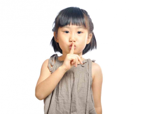 girl with finger to mouth - secrets that bankers do not tell you