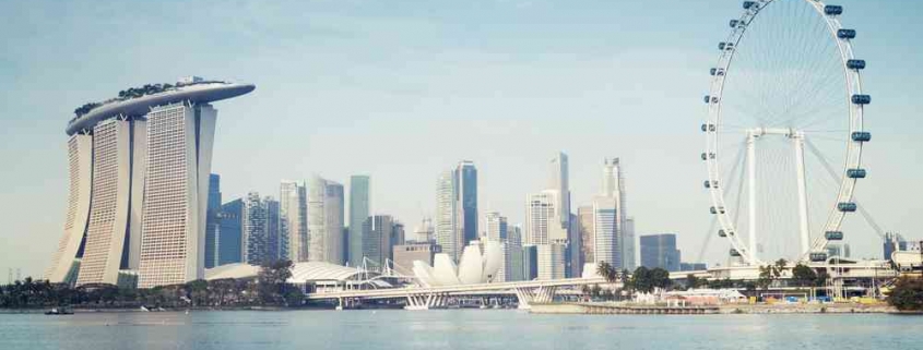 singapore property market as depicted by Marina Bay skyline