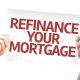 refinance home loan sign